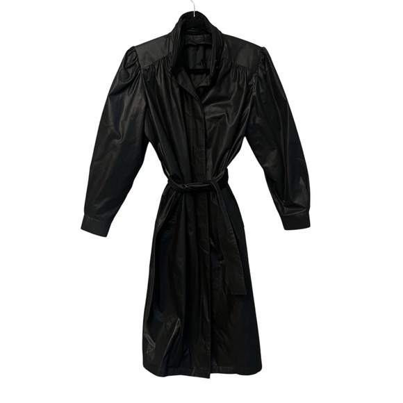 London Fog Jackets & Blazers - Vintage London Fog Black Trench